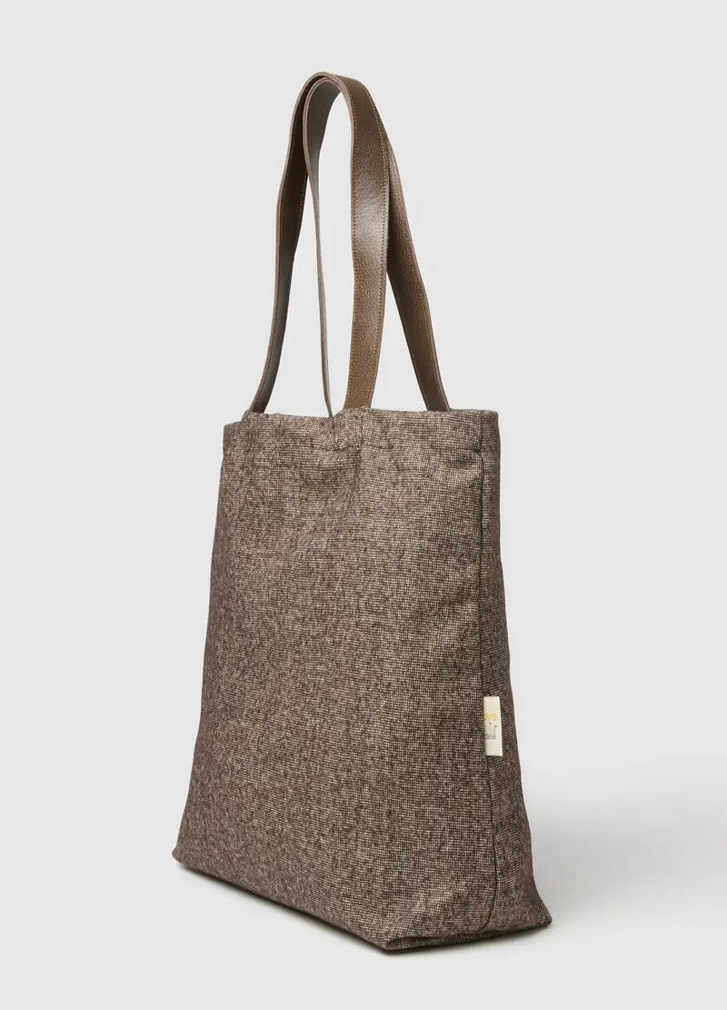 Borsa Shopper Marrone Quid, Uomo, Marrone miniatura 2