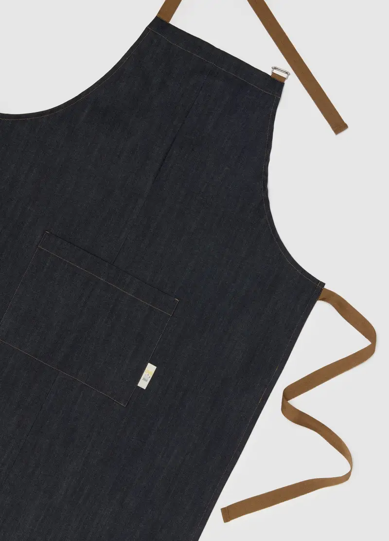 Grembiule Blu In Denim Elasticizzato Quid, Uomo, Denim miniatura 2