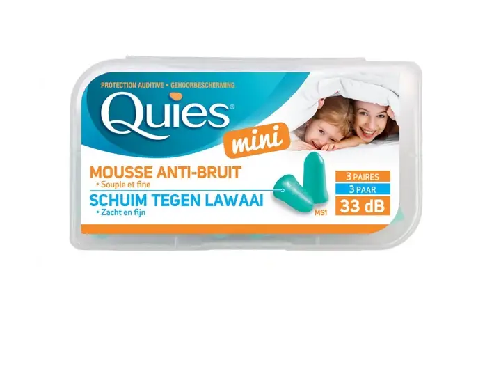 Mini Protezione Uditiva - Schiuma Antirumore 3 paia