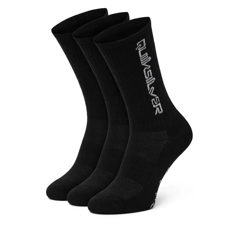 Calzini lunghi Quiksilver AS_QUIKSILVER_100W_SS25 (3-PACK) Nero