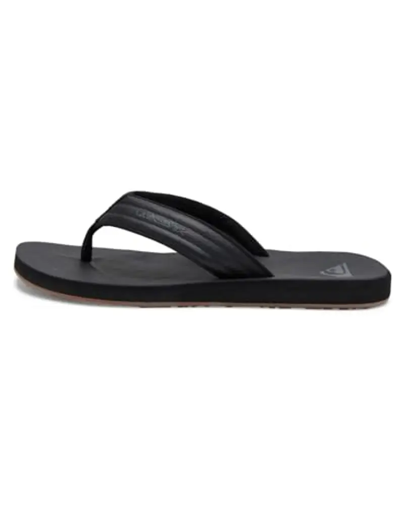 Quiksilver Carver Nubuck, Sandali Uomo, Nero Solid Black Sbkm, 41 EU miniatura 3