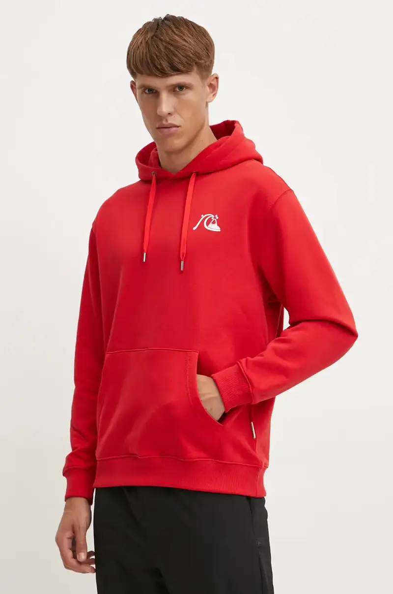 felpa Dna Bubble Logo Hoodie Rosso