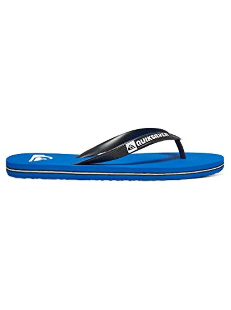 Quiksilver Infradito Molokai da uomo per uomo Scarpe da doccia e da bagno, Nero (Negro/(Xkbk Nero/Blu/Nero) Xkbk), 43 EU miniatura 2