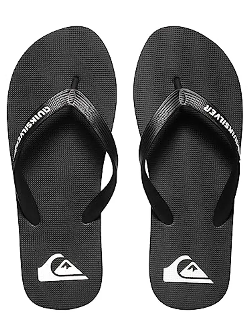 Quiksilver Molokai, Sandali Uomo, Nero Black Black White Xkkw, 41 EU miniatura 3