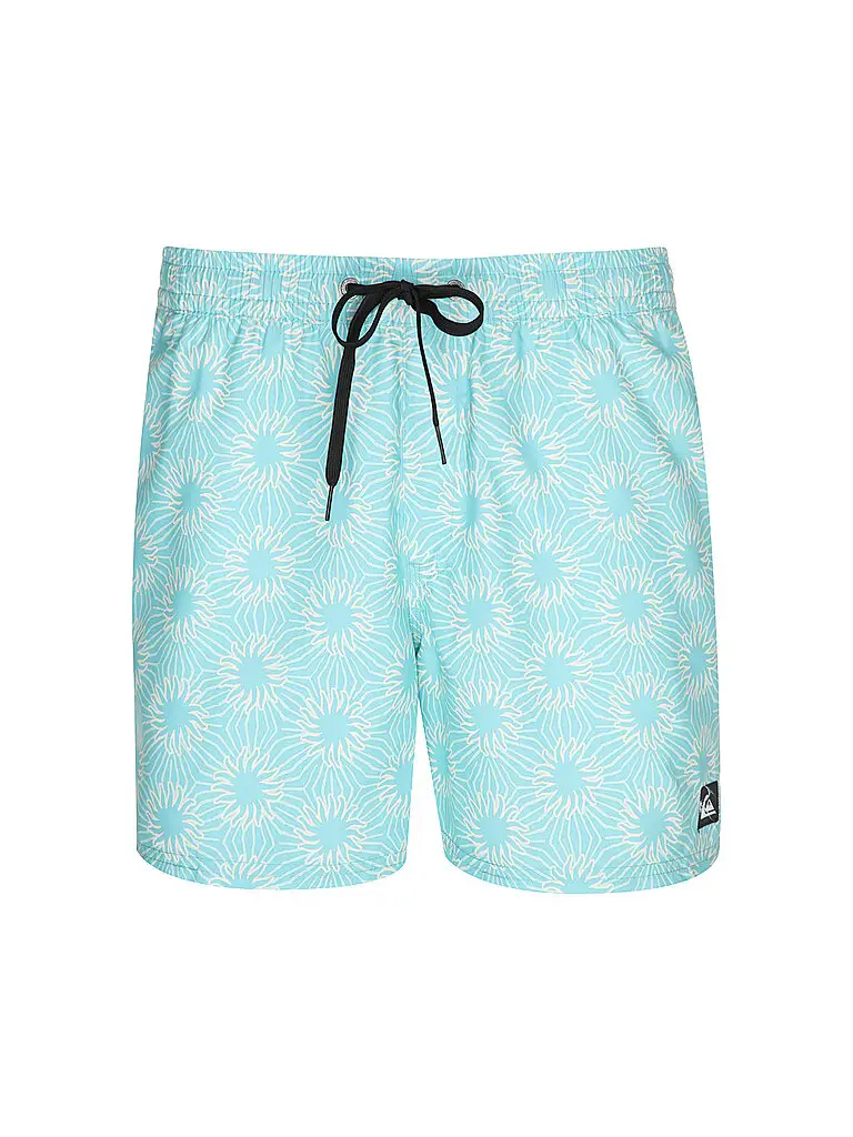 Pantaloncini da bagno da uomo Eeveryday Printed Volley 15 azzurro | S
