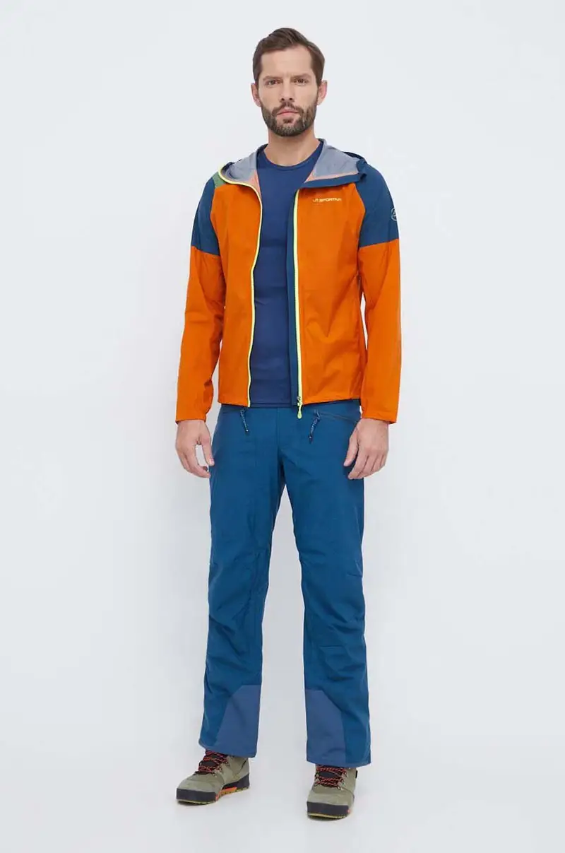 pantaloni Boundry uomo Blu miniatura 2