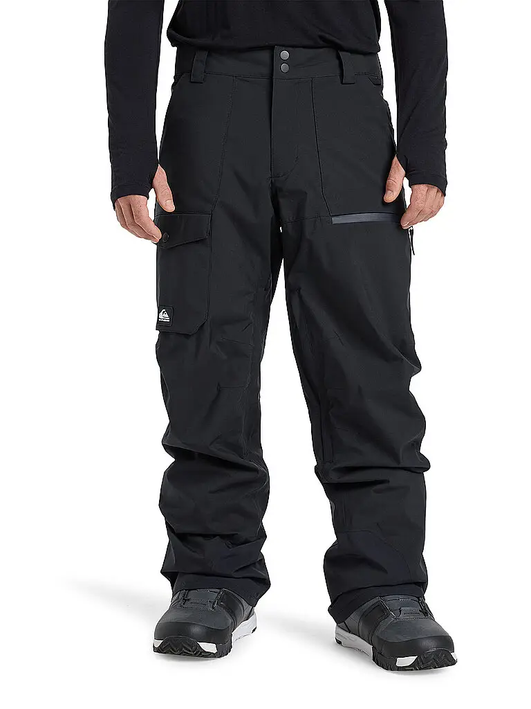Pantaloni da snowboard da uomo Utility PT nero | S