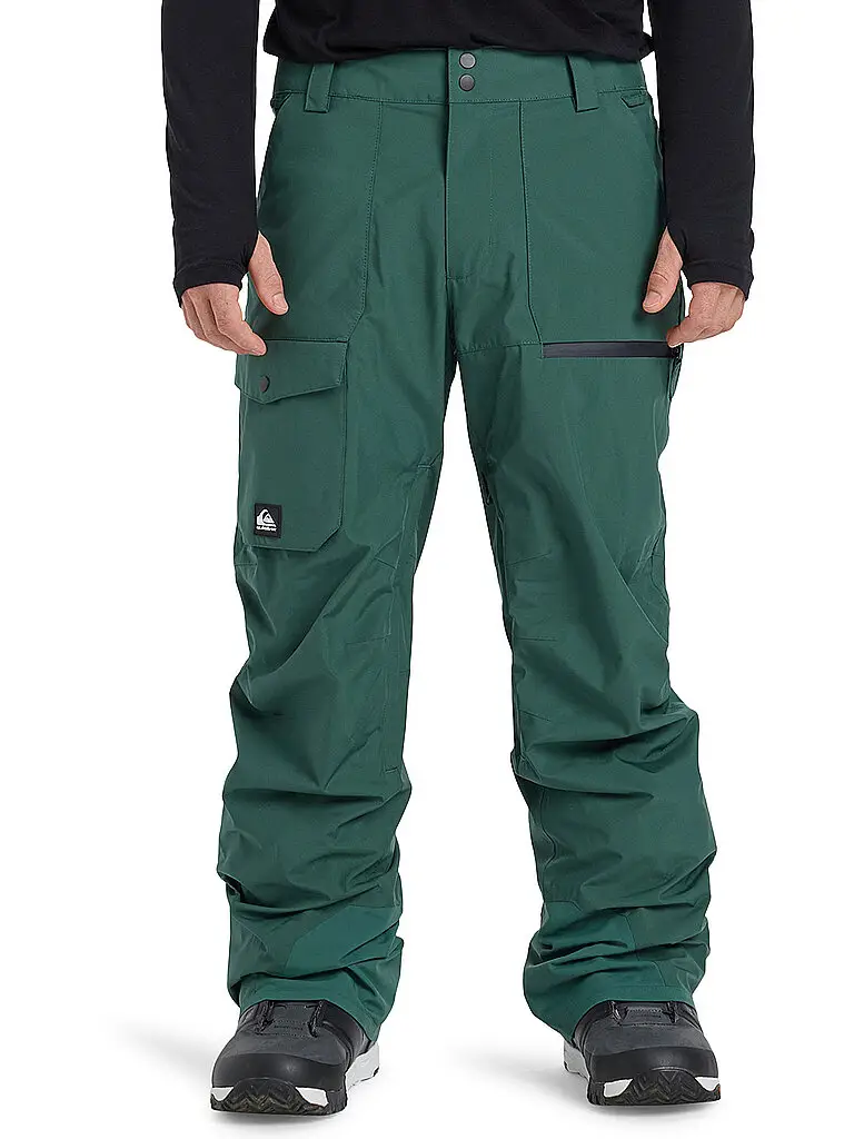 Pantaloni da snowboard da uomo Utility PT verde | S