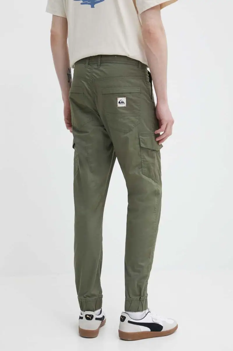 pantaloni uomo colore verde miniatura 3