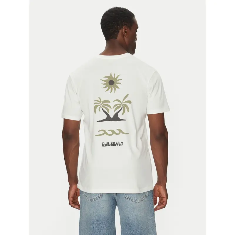 Quiksilver T-shirt Beige 3228090