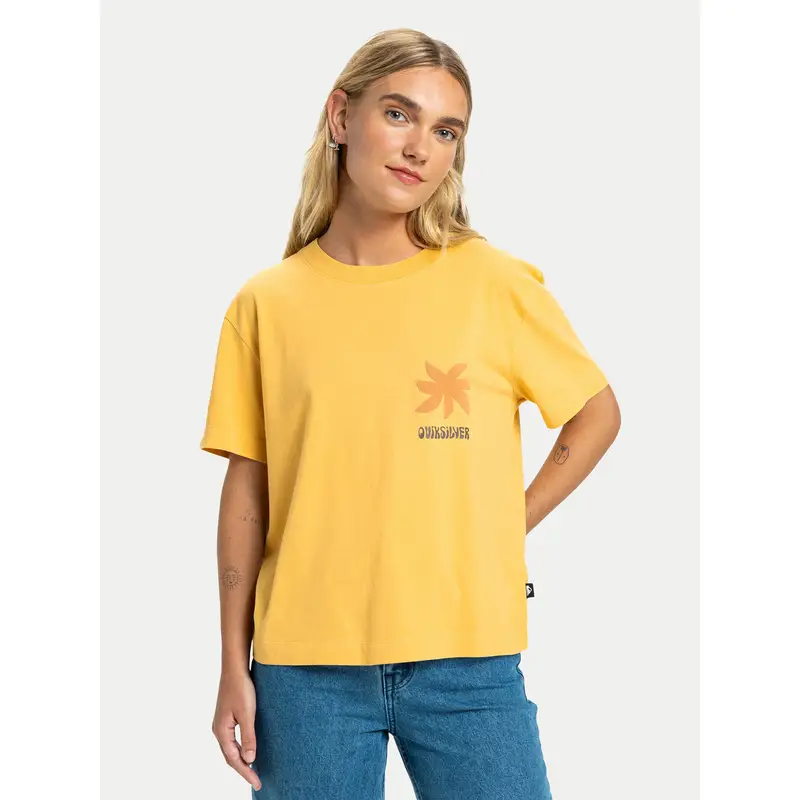 Quiksilver T-shirt Giallo 4210399