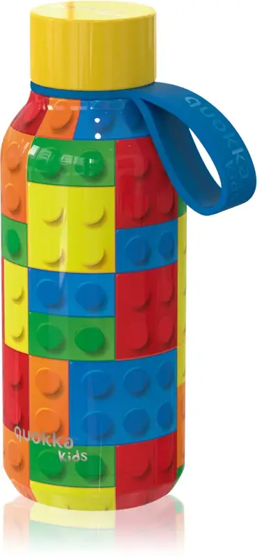 Solid bambini thermos con laccetto Color Bricks 330 ml