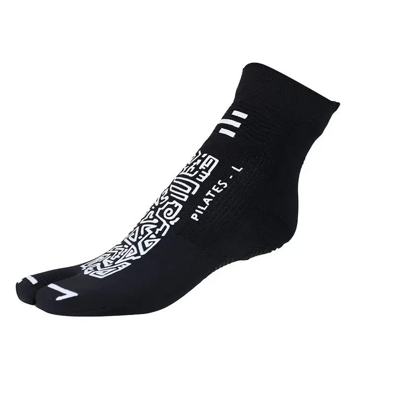 Calze Da Pilates One Finger New Nero/Bianco Unisex 34/37