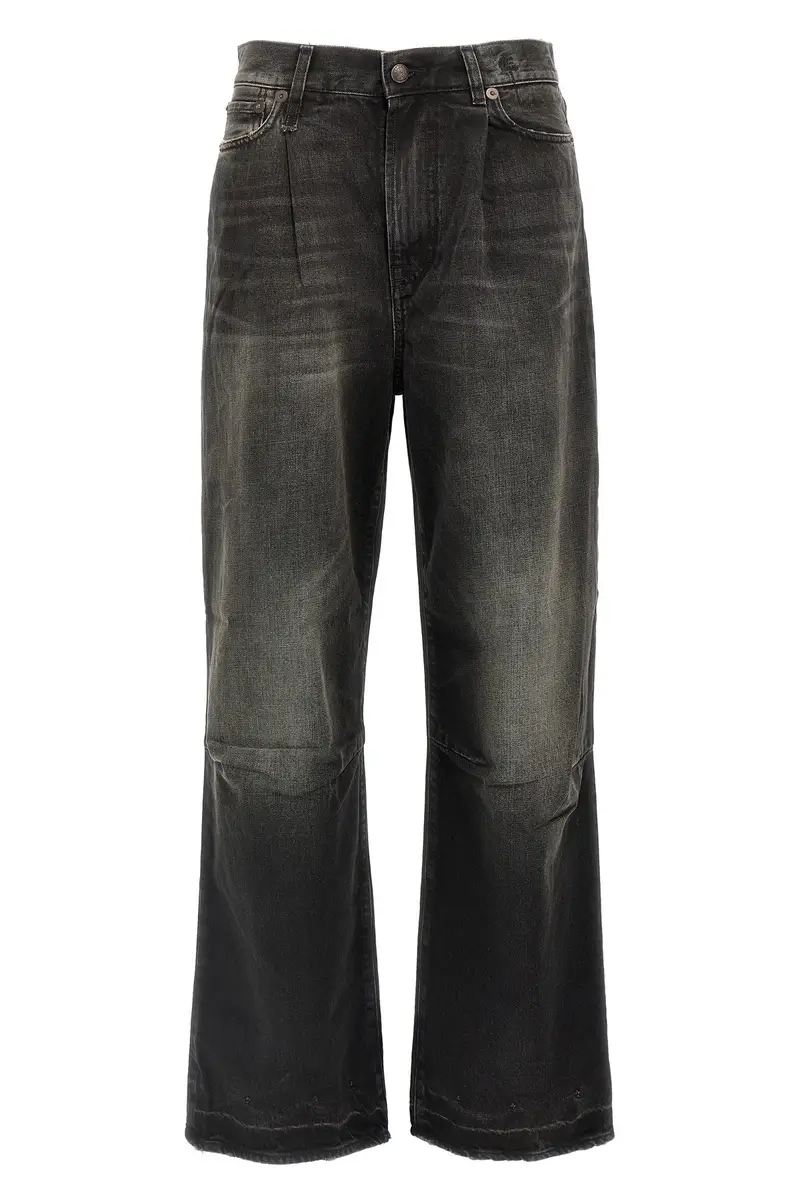 Jeans Wayne Articulated Knee Nero