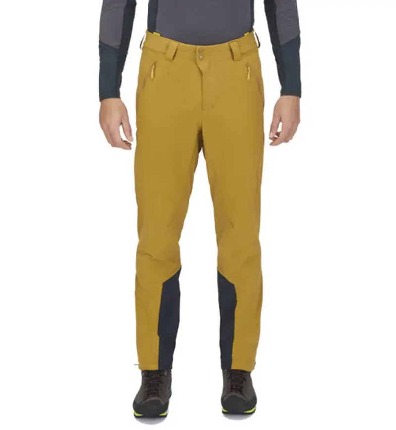 Ascendor AS - pantaloni alpinismo - uomo Dark Yellow