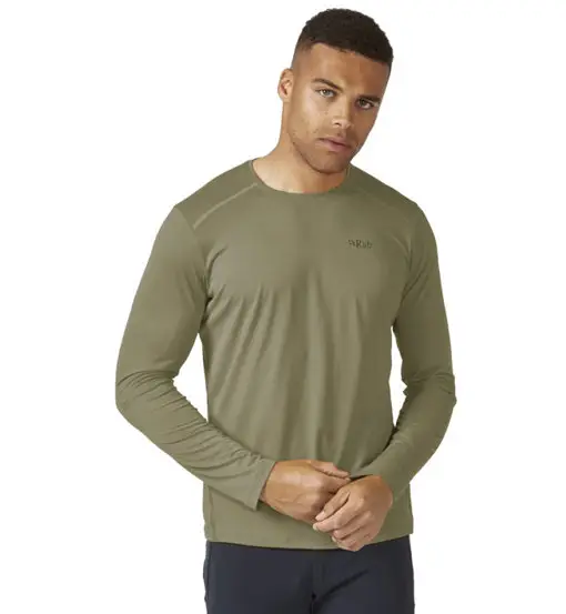 Force LS Tee M - maglietta tecnica - uomo Green