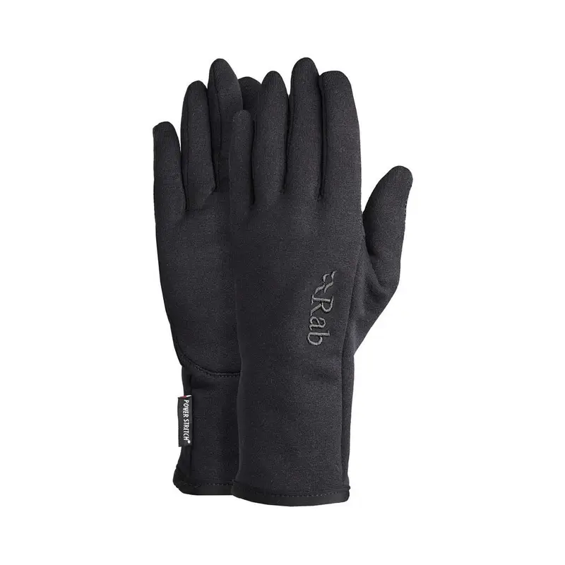 Guanti Alpinismo Powerstretch Pro Nero L