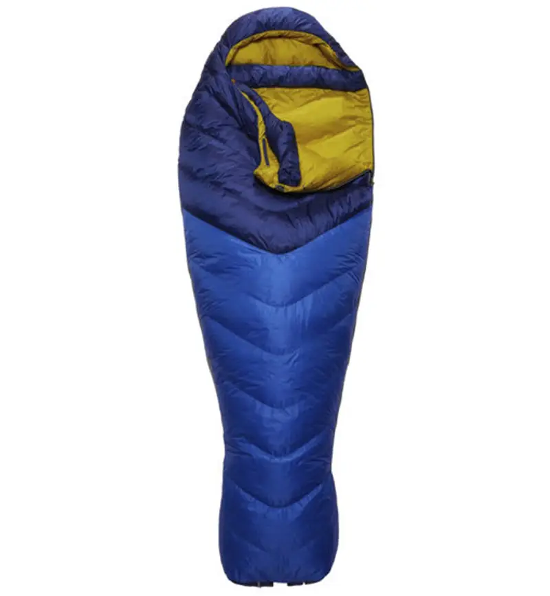 Neutrino 400 - sacco a pelo in piuma Blue