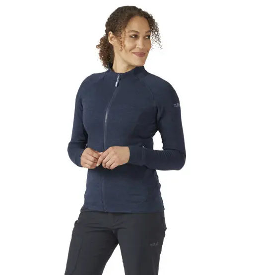 Nexus W - felpa in pile - donna Blue