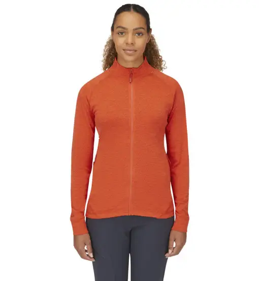 Nexus W - felpa in pile - donna Red