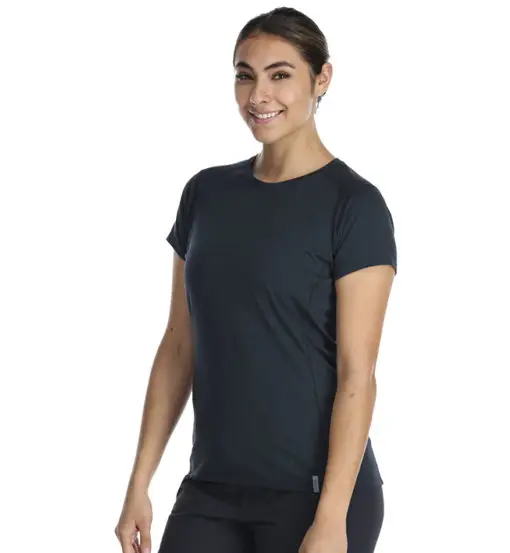 Syncrino Base Tee W - maglietta tecnica - donna Grey