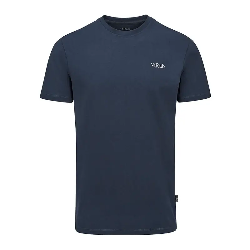 T-Shirt Basecamp 3 Peaks Tempest Blu Uomo S