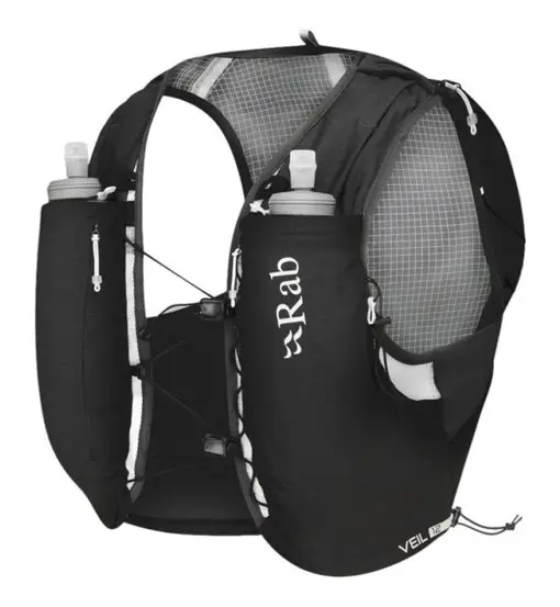 Veil 12 - gilet trail running Black