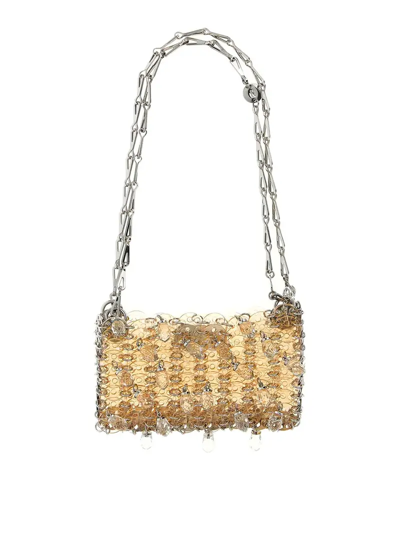 Borsa 1969 Nano Crystal Color Carne E Neutri