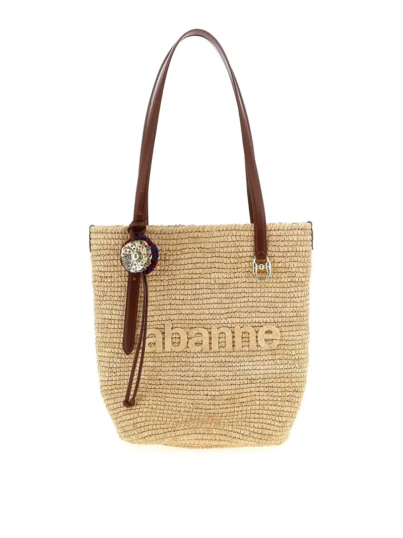 Borsa naturale Rafia Borsa Beige