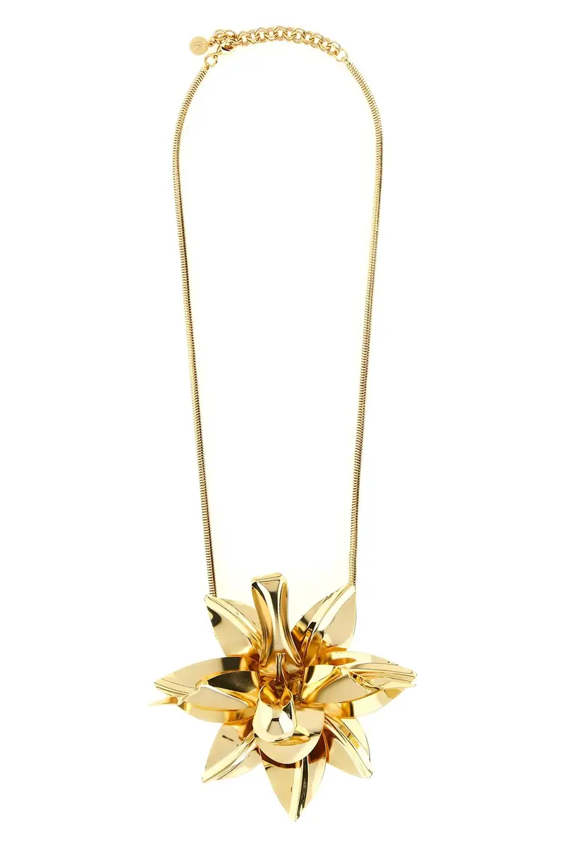 Collana Ciondolo Fiore Oro