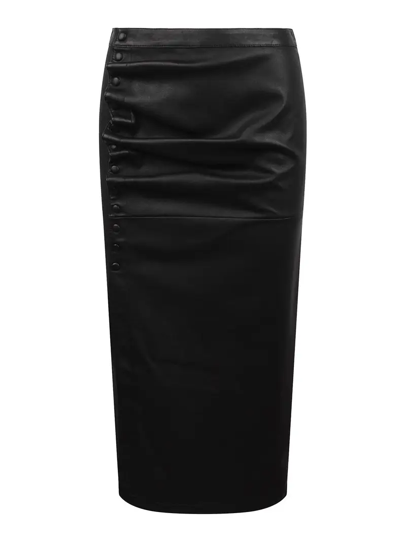 Gonna Con Arricciatura Nero