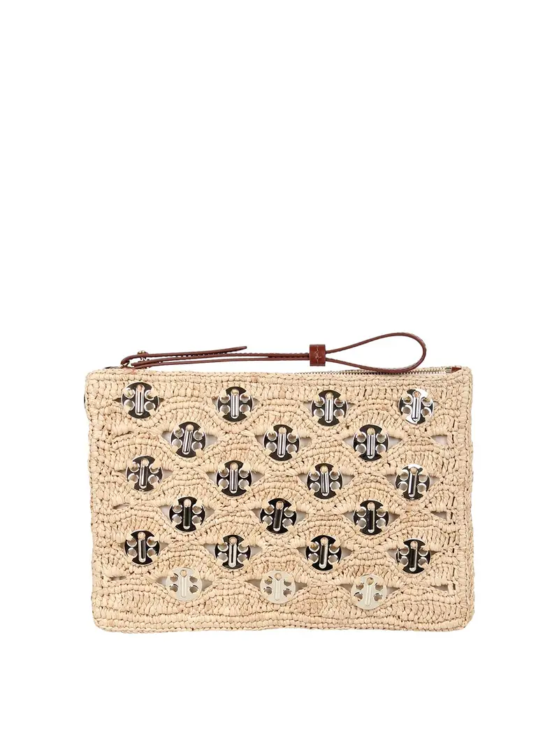 RABANNE Pochette Beige 3255559