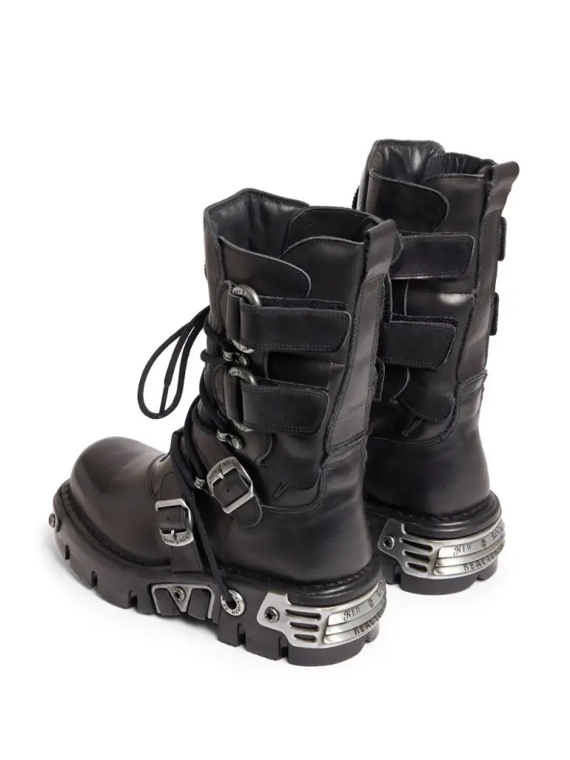 Stivale Botte RABANNE x NEW ROCK nero miniatura 2