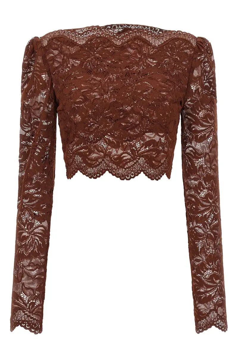 RABANNE Top Marrone 2834784