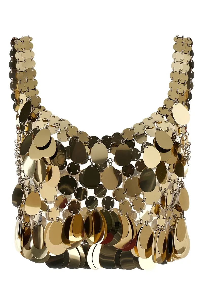 RABANNE Top Oro 3833349