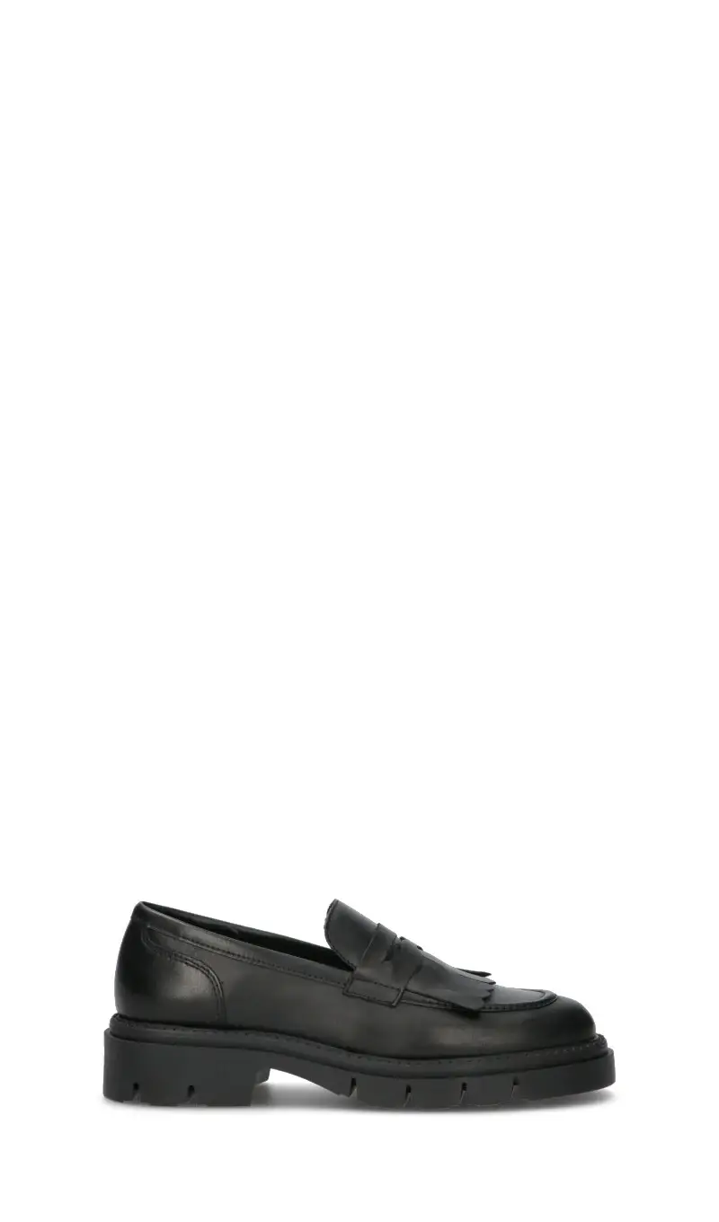 Mocassino donna nero Vario