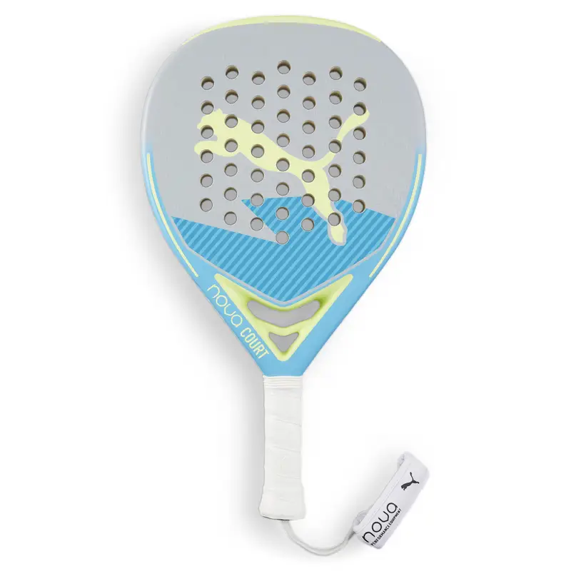 Racchetta da padel Court NOVA PUMA Glacial Gray Luminous Blue Fizzy Apple Yellow |  Puma
