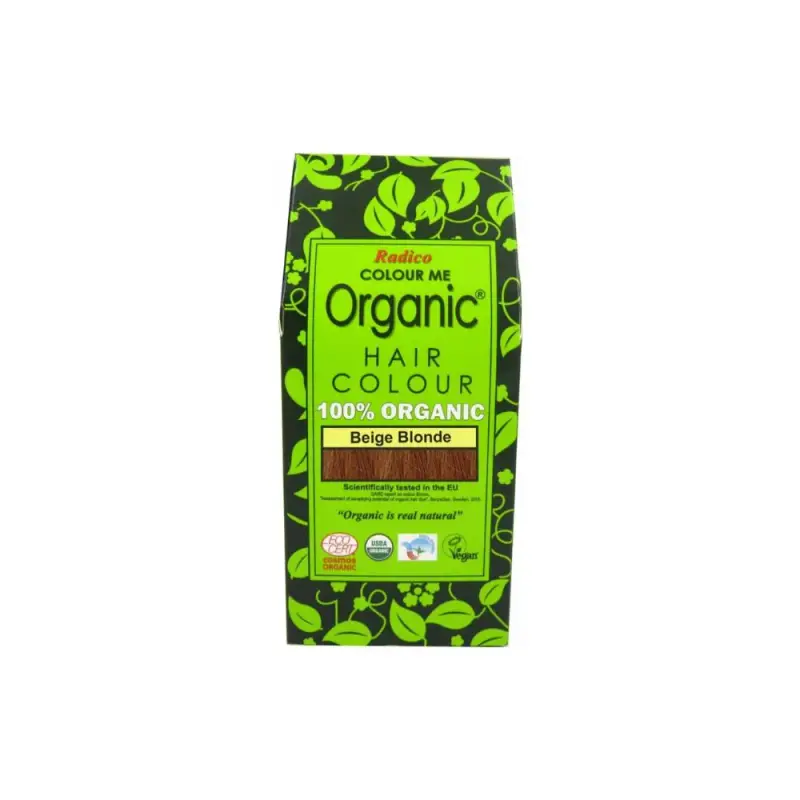 Colorante Vegetale per Capelli Beige biondo, 100 g