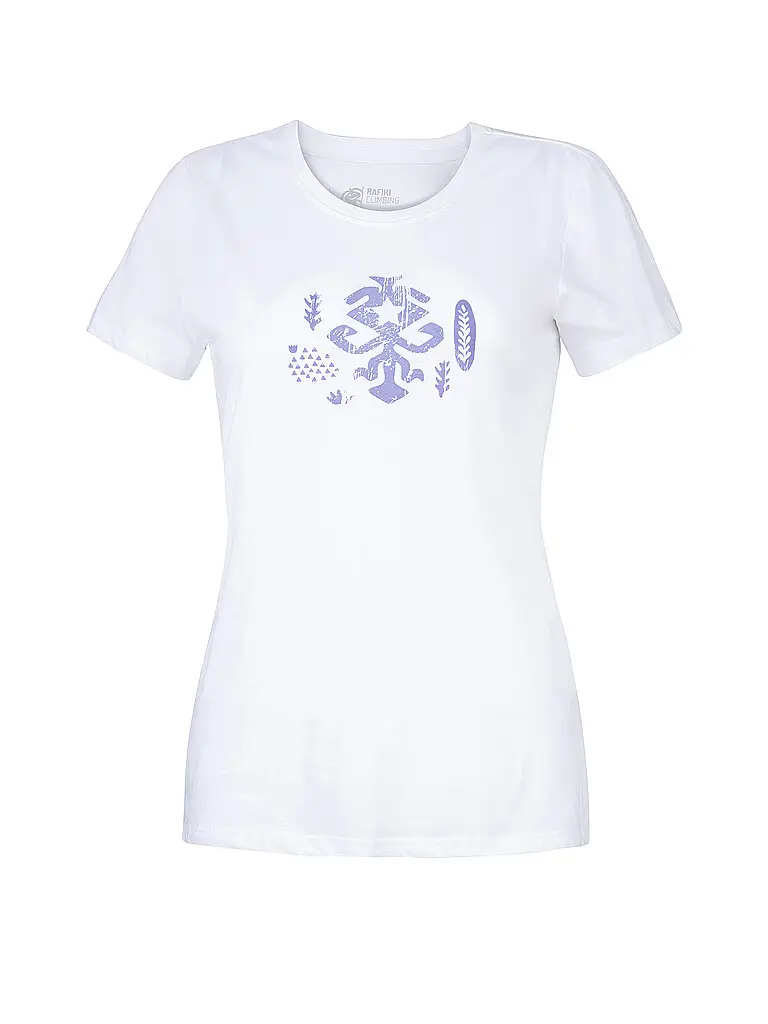 Maglietta da arrampicata da donna Akiyo bianco | 34