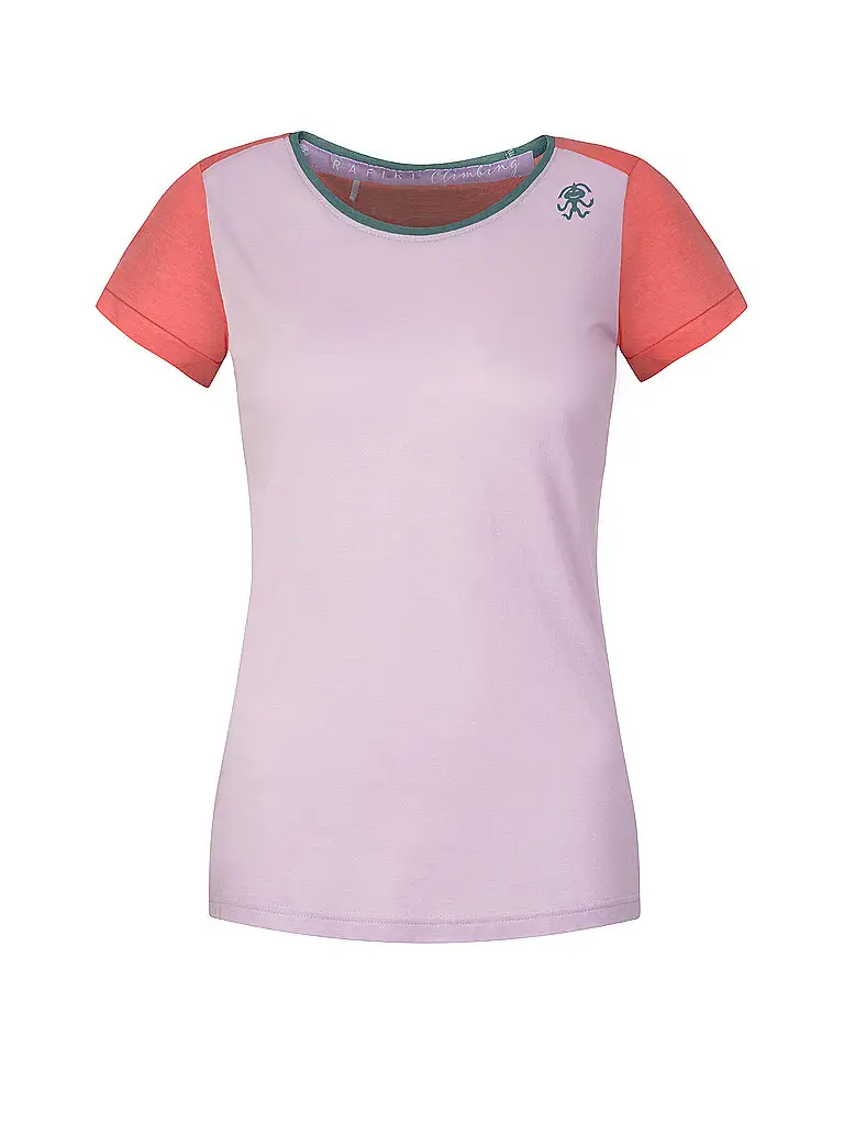 Maglietta da arrampicata da donna Chulilla rosa | 34