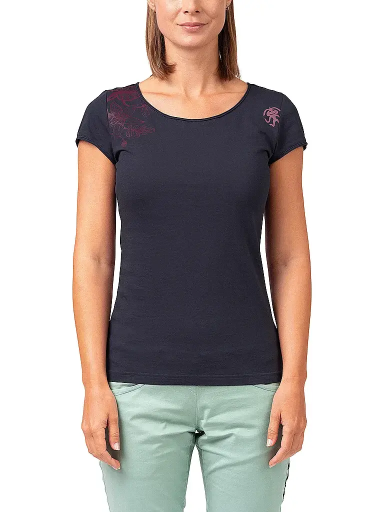 Maglietta da arrampicata da donna Jay blu | 34 miniatura 2