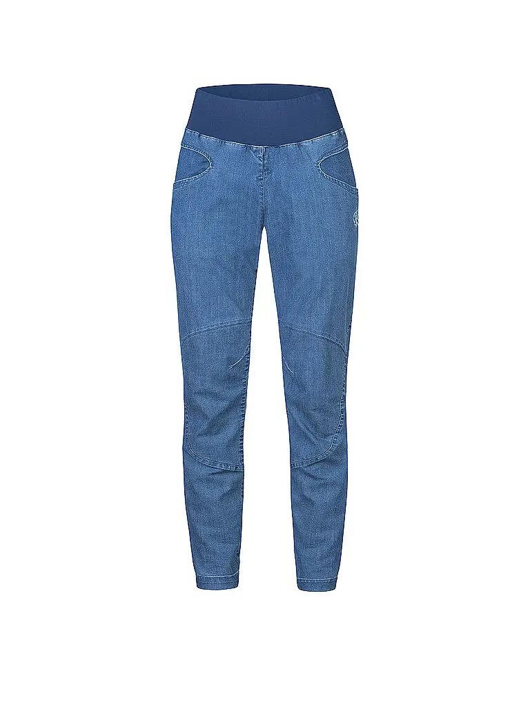 Pantaloni da arrampicata da donna Chain blu | 34