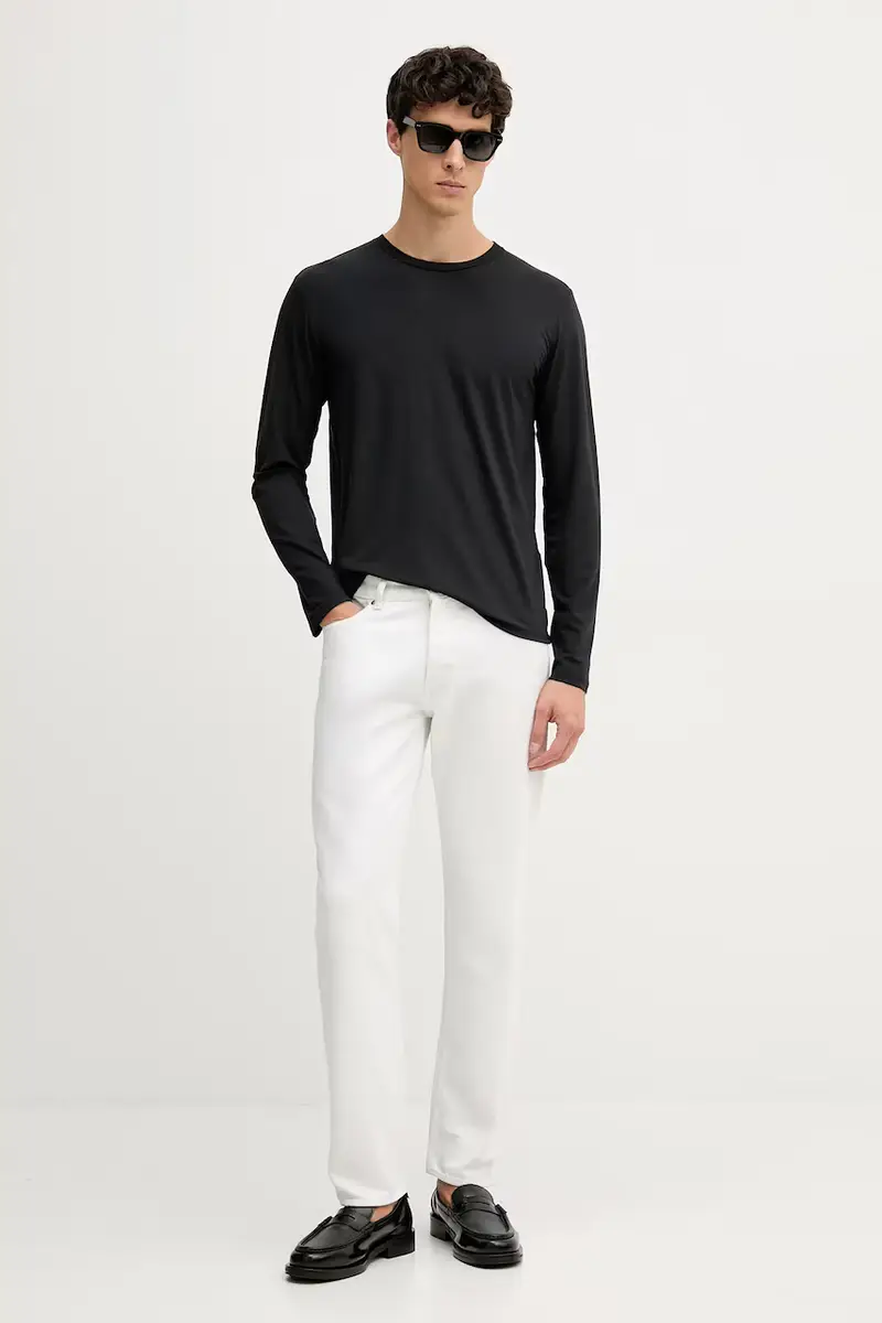 camicia a maniche lunghe colore nero MBC25ST043TJ43 miniatura 2