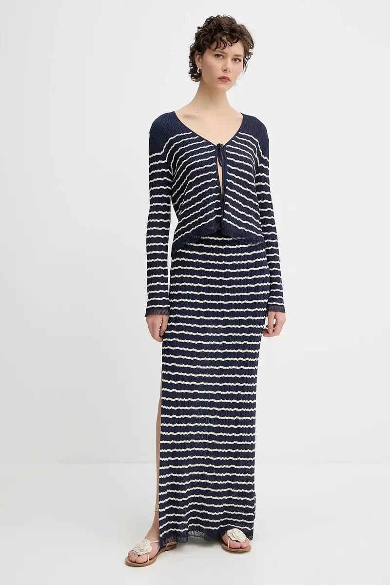 Rag & Bone Cardigan Donna Blu 3767588 miniatura 2