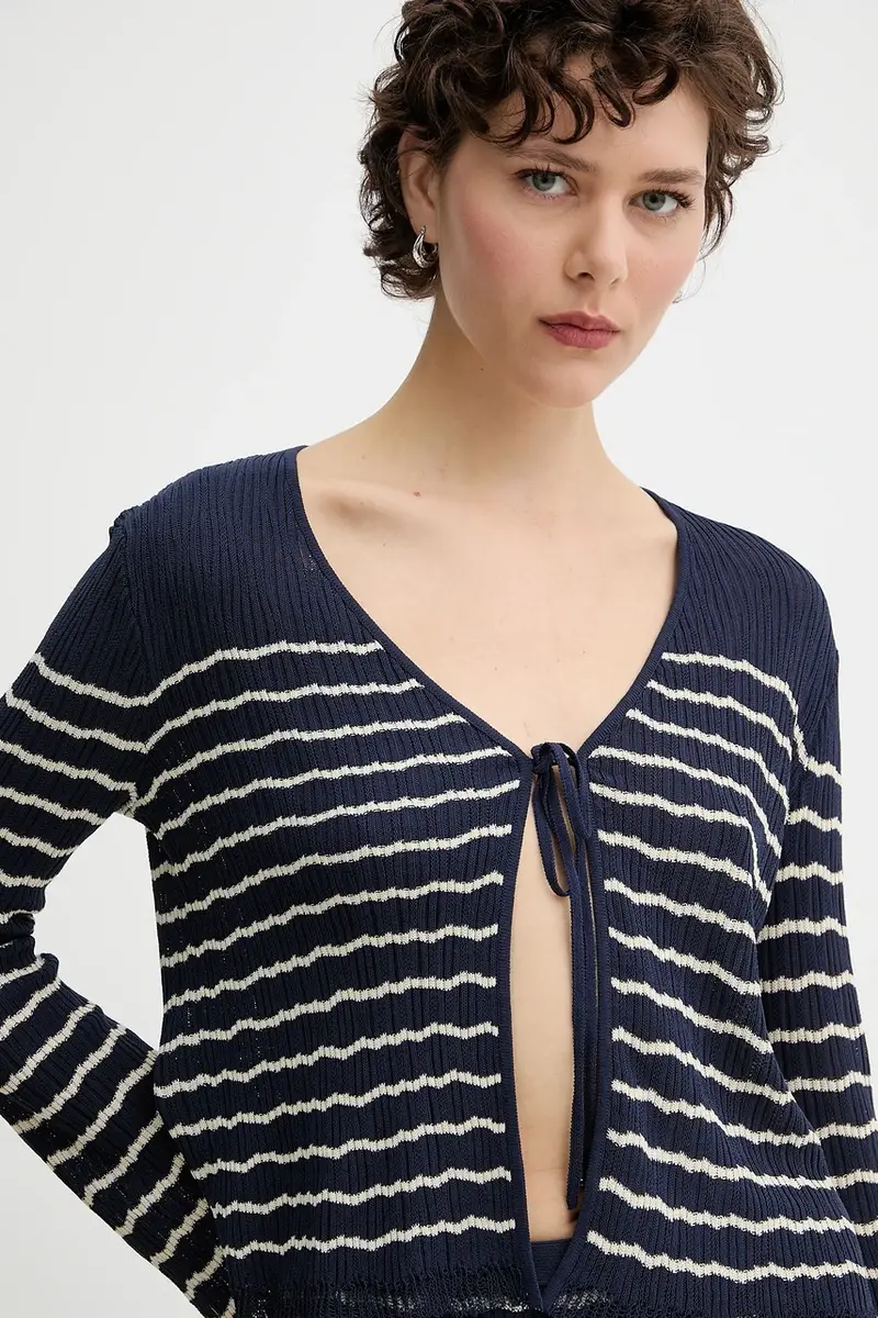 Rag & Bone Cardigan Donna Blu 3767588 miniatura 4