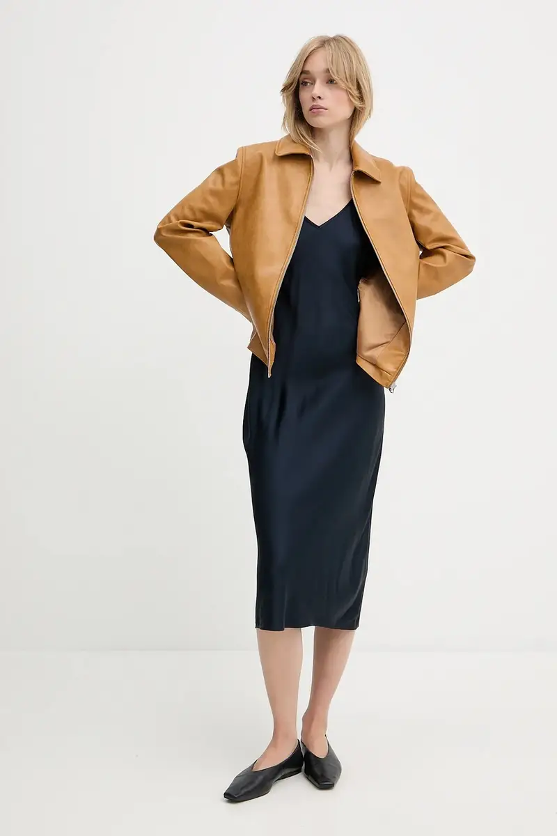 giacca colore marrone WAW25P2001LE01 miniatura 4