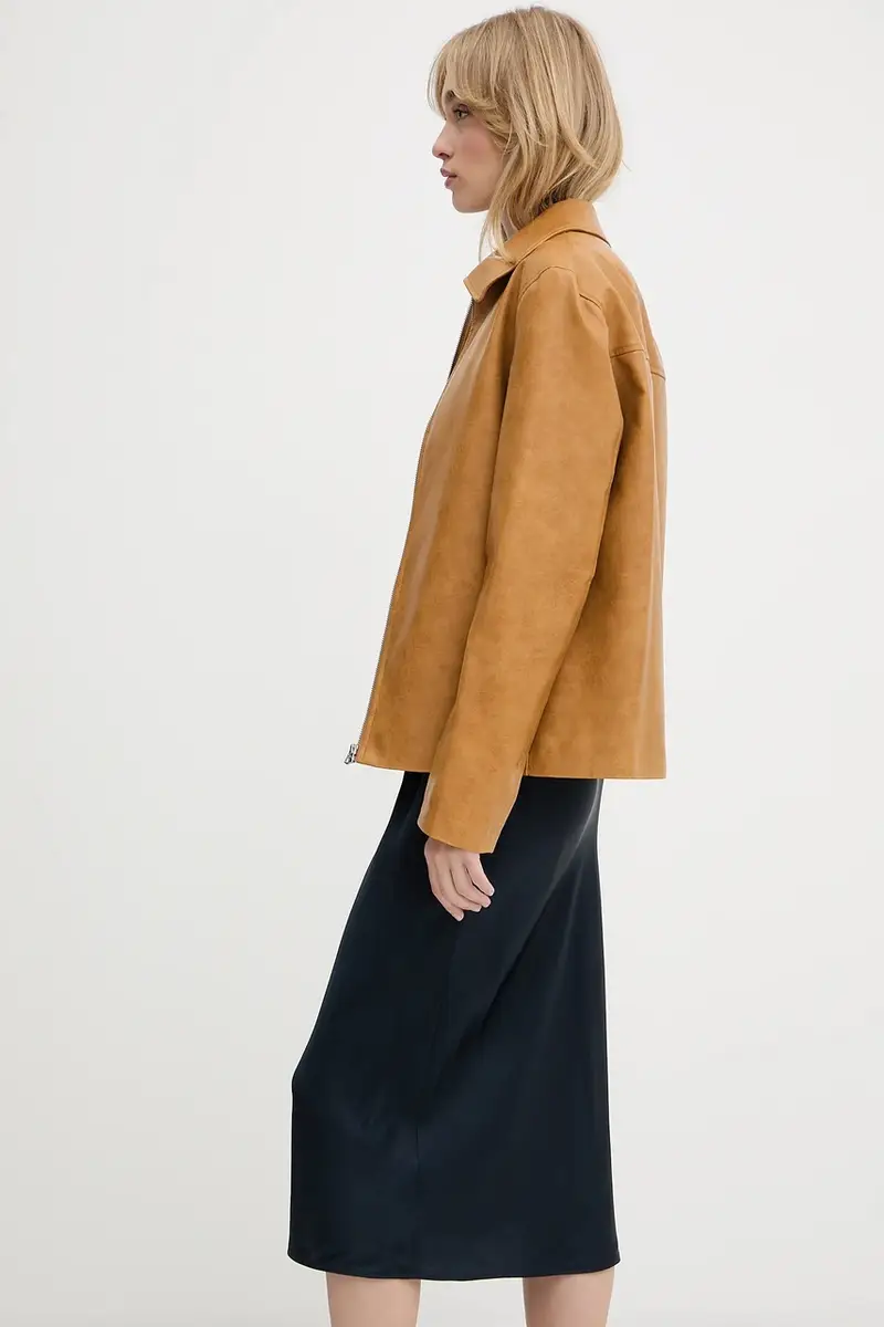 giacca colore marrone WAW25P2001LE01 miniatura 5