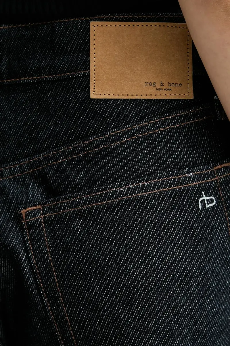 Rag & Bone Jeans Donna Nero 3775908 miniatura 5