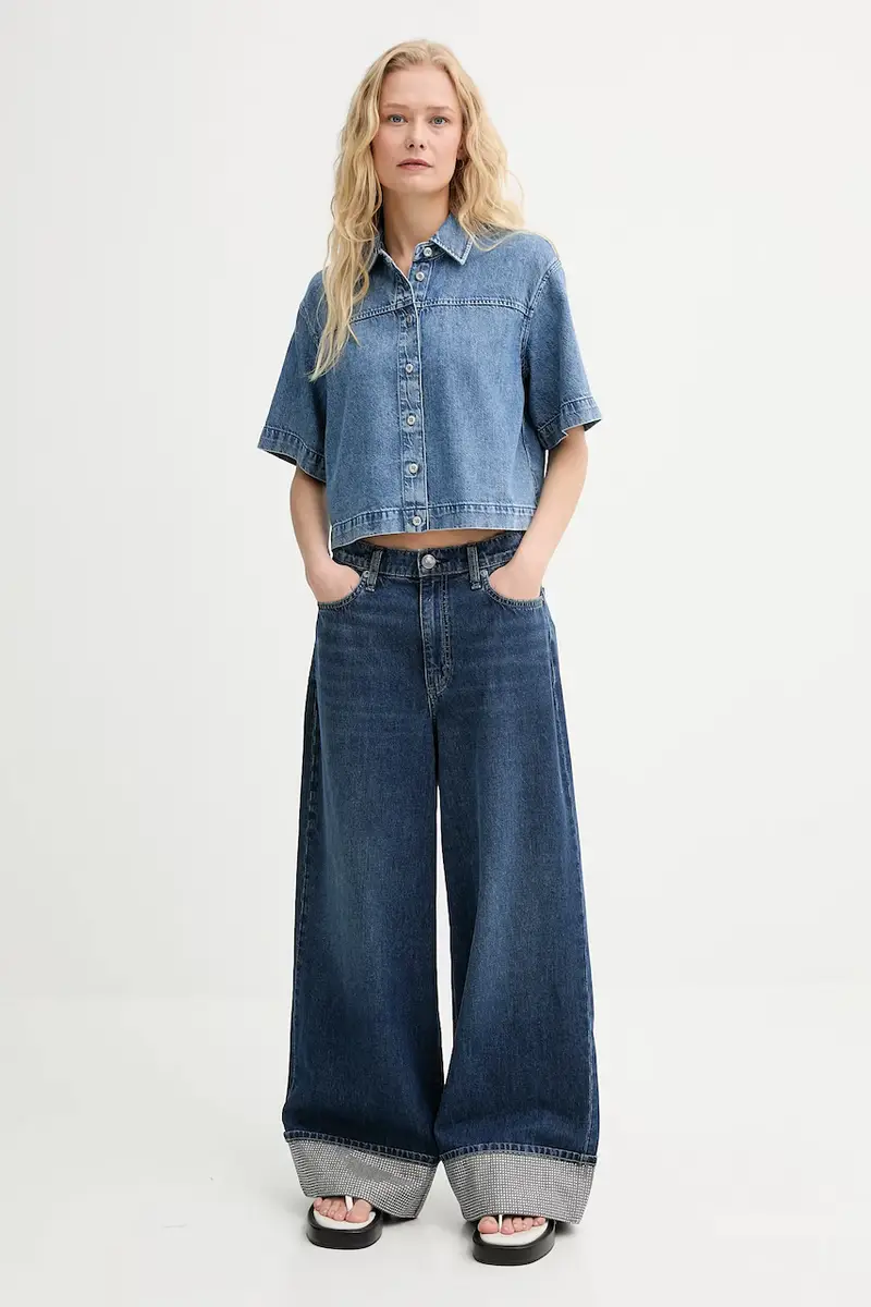 Rag & Bone Jeans Donna Blu 3766582 miniatura 2
