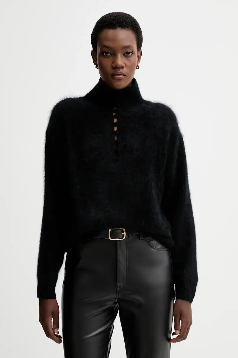 maglione in cachemirie donna colore nero RG6325F6MCA